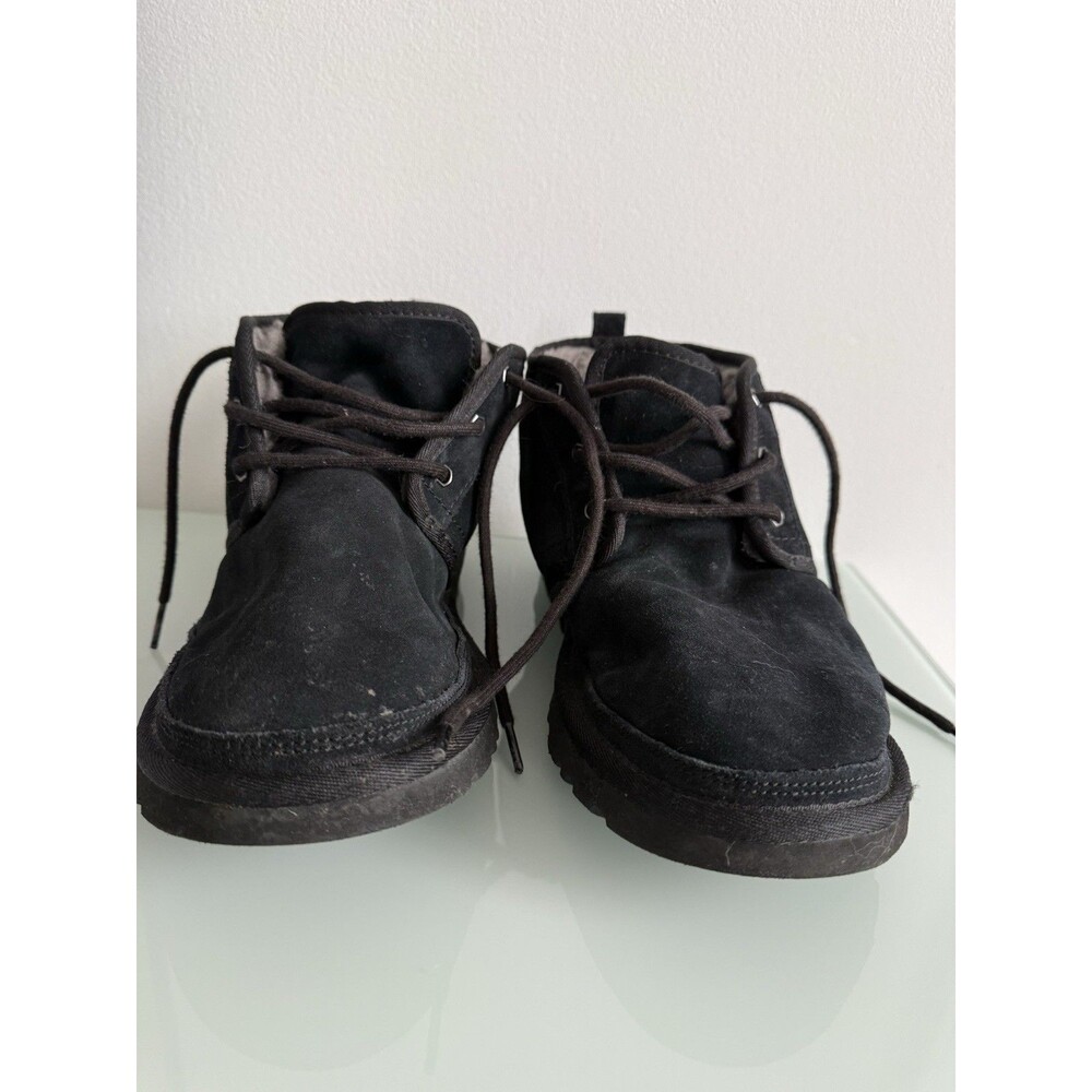 UGG Neumel Men’s Boots – Black Suede – Size 10 (EU 43